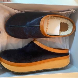 See by Chloe Nostalgic Mule Navy